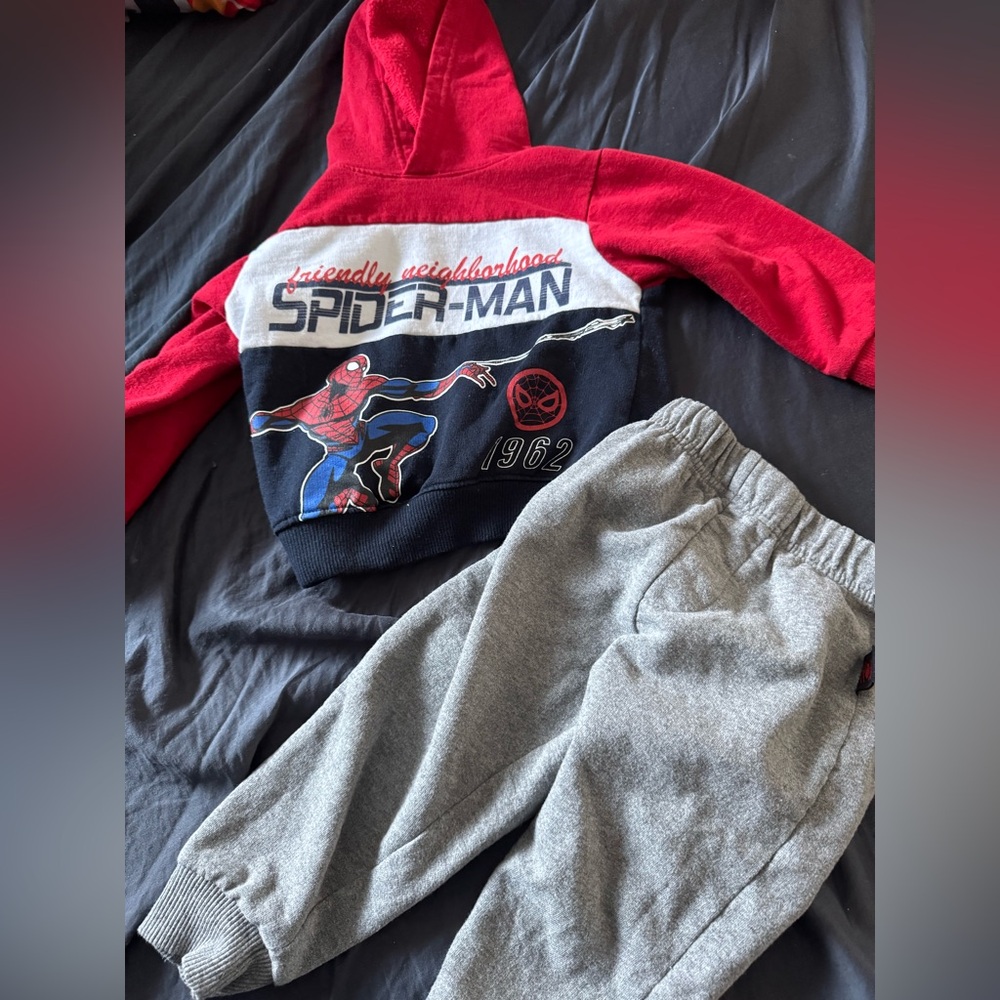 Spiderman 2T Sweatsuit